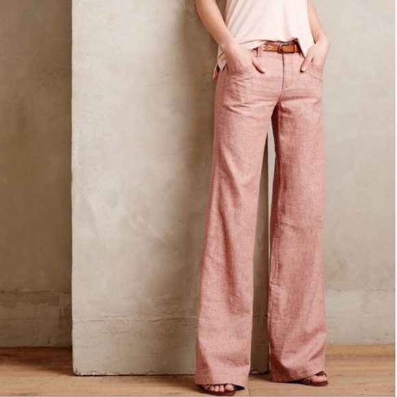 Anthropologie Pants - Anthropologie • Pilcro & Letterpress linen pants
